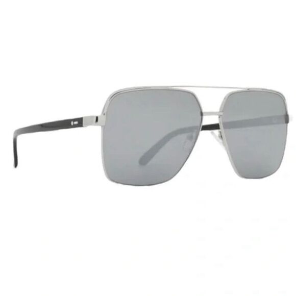 Dot Dash Unisex Whizz Silver Aviator Sunglasses Brand New - Picture 1 of 8